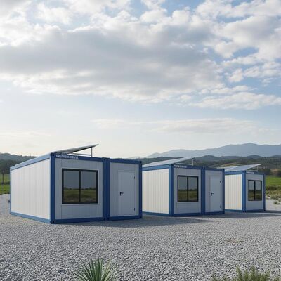 5.56m 6.23m 8.28m Prefabricated K House Portable Home Container Sound Insulated