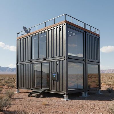 Office Mobile Container House Anti Rust Remote Operation Construction Container House