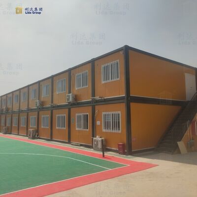Quality Earthquake Resistant and Soundproof Folding Container House with 5800mm Length for Commercial Use factory