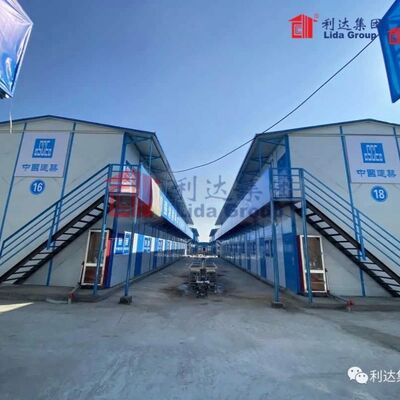 Qualidade Casa de contêiner modular pré-fabricada móvel dobrável com estrutura de aço pré-fabricada à prova de choque Fábrica