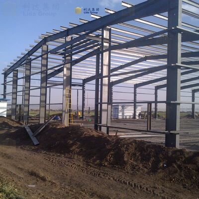 Module Frame Building Fire-Resistant Modular Steel Exhibition Hall Frame