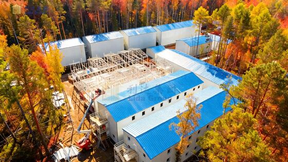 LGS Prefabrik Kamp Kabinleri Modern Hafif Çelik Prefabrik Konteyner Ev