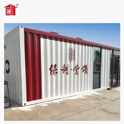 Quality Durable Flat Pack Container System For Middle East Workforce Housing Needs factory