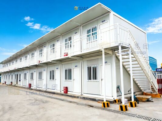 40ft 20ft opvouwbare containerwoningen Q235 containergebouwde woningen