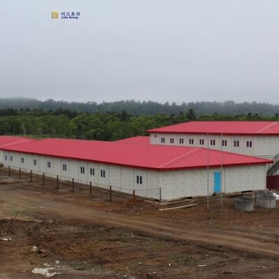 Casa Modular Contêiner à Prova de Som, Resistente a Terremotos e com Isolamento Térmico para Projetos de Habitação Temporária