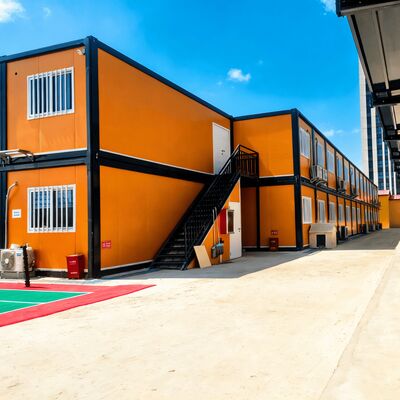 Erdbebenbeständig Schalldicht Wasserdicht Flat Pack Containerhaus für Bergbau und Büroanwendungen