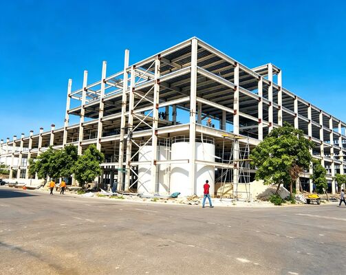 Quality Earthquake Resistant Light Steel Structure Warehouse with Heavy Duty Design and Fast Installation factory