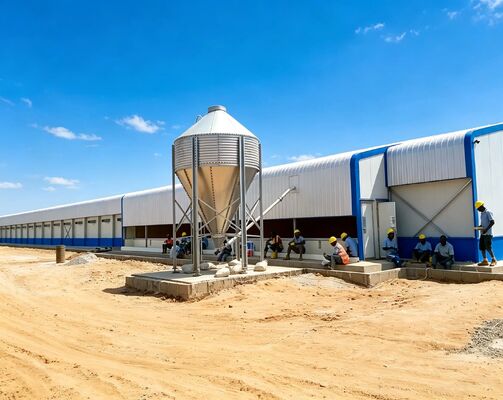 Calidad Taller de construcción de estructura de acero ligero LGS sismorresistente, impermeable y con aislamiento térmico Fábrica